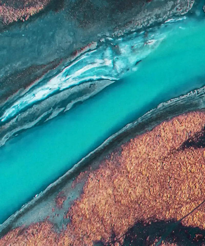 Icelandic River Wall Art