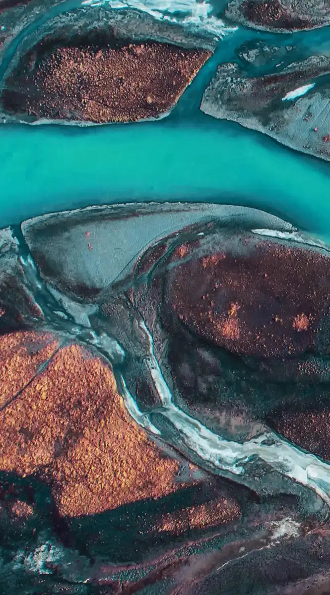 Icelandic River Wall Art