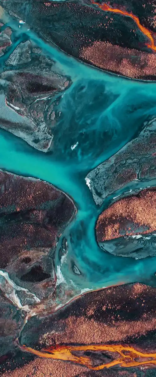 Icelandic River Wall Art