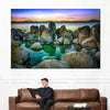 Rocks At Lake Tahoe Wall Art