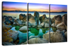 Rocks At Lake Tahoe Wall Art