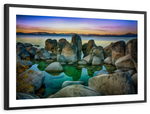 Rocks At Lake Tahoe Wall Art