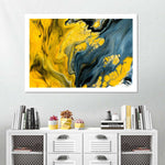 Marbled Abstract Wall Art