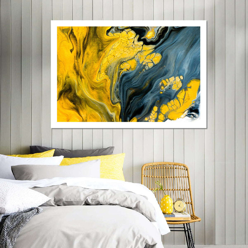 Marbled Abstract Wall Art