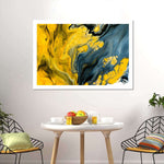 Marbled Abstract Wall Art