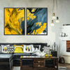 Marbled Abstract Wall Art