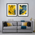 Marbled Abstract Wall Art