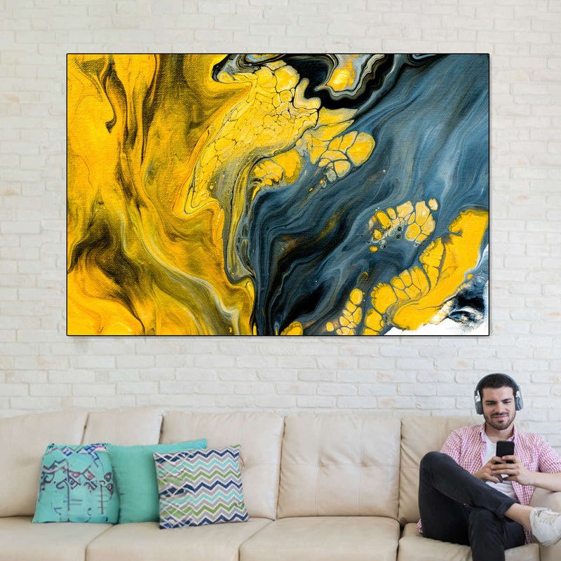 Marbled Abstract Wall Art