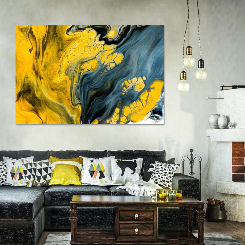 Marbled Abstract Wall Art