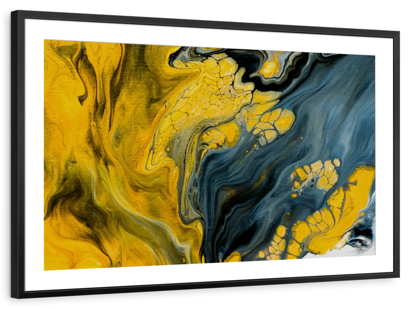 Marbled Abstract Wall Art