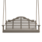 Keystone Amish Co. 4 Foot Milan Porch Swing, Olive Grey