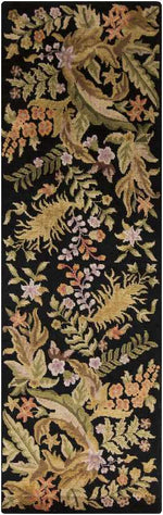 Hapeville Modern Black Area Rug