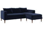 The Essential Sectional in Recycled Velvet