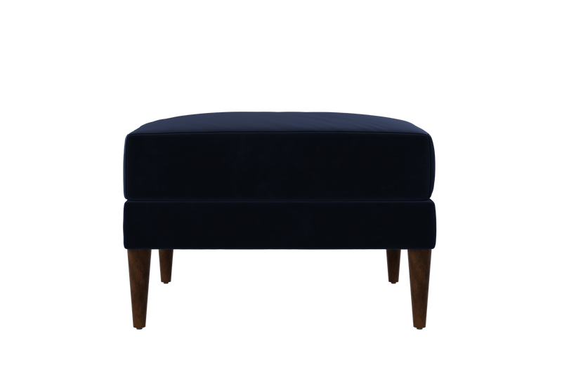 The Essential Ottoman in Recycled Velvet