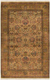 Grein Traditional Brown Area Rug