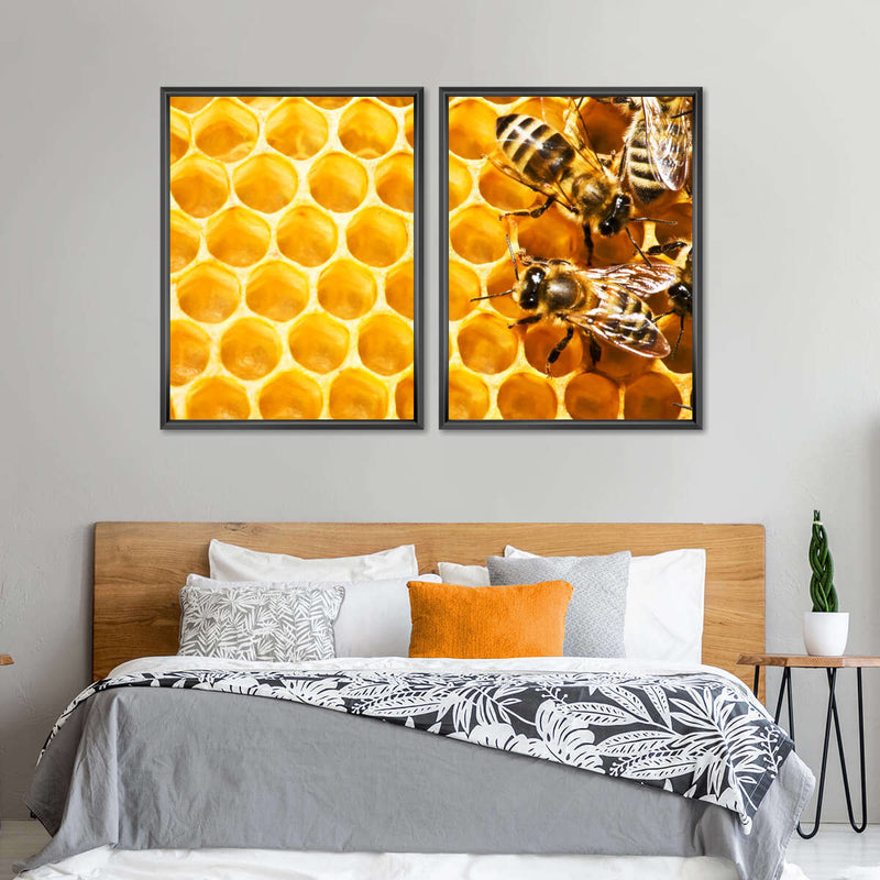 Honey Bee Hive Wall Art