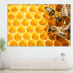 Honey Bee Hive Wall Art