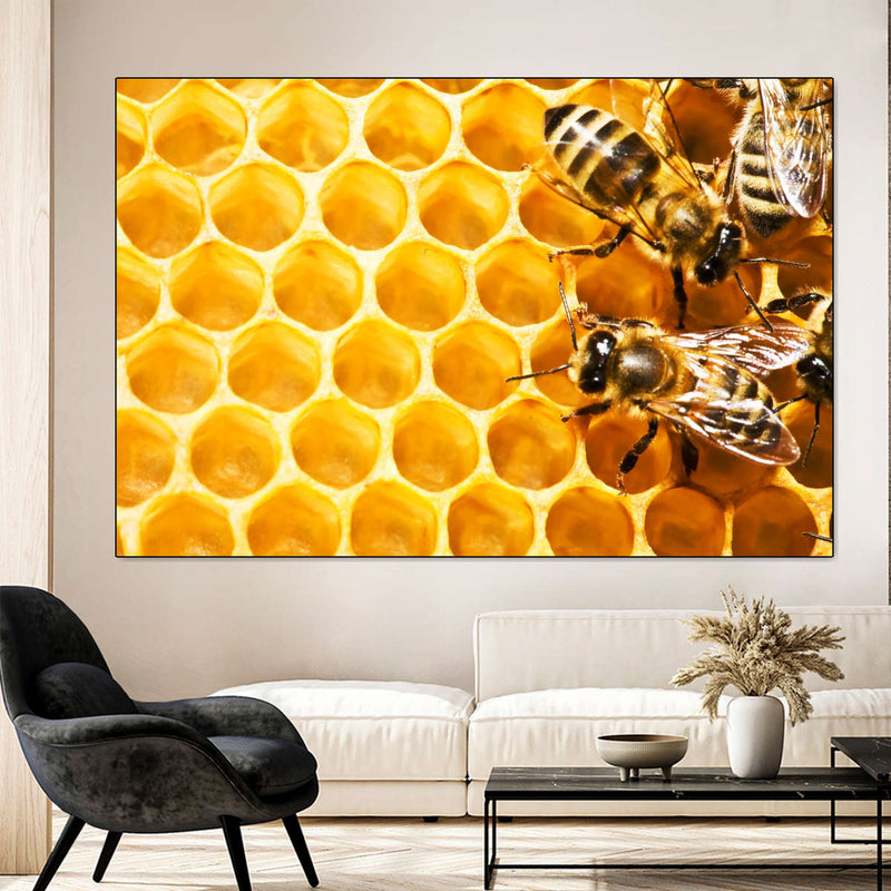 Honey Bee Hive Wall Art