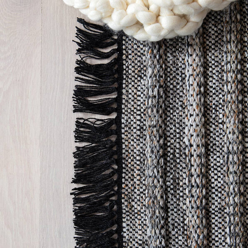 Castillo Torre Rug - Jet Black