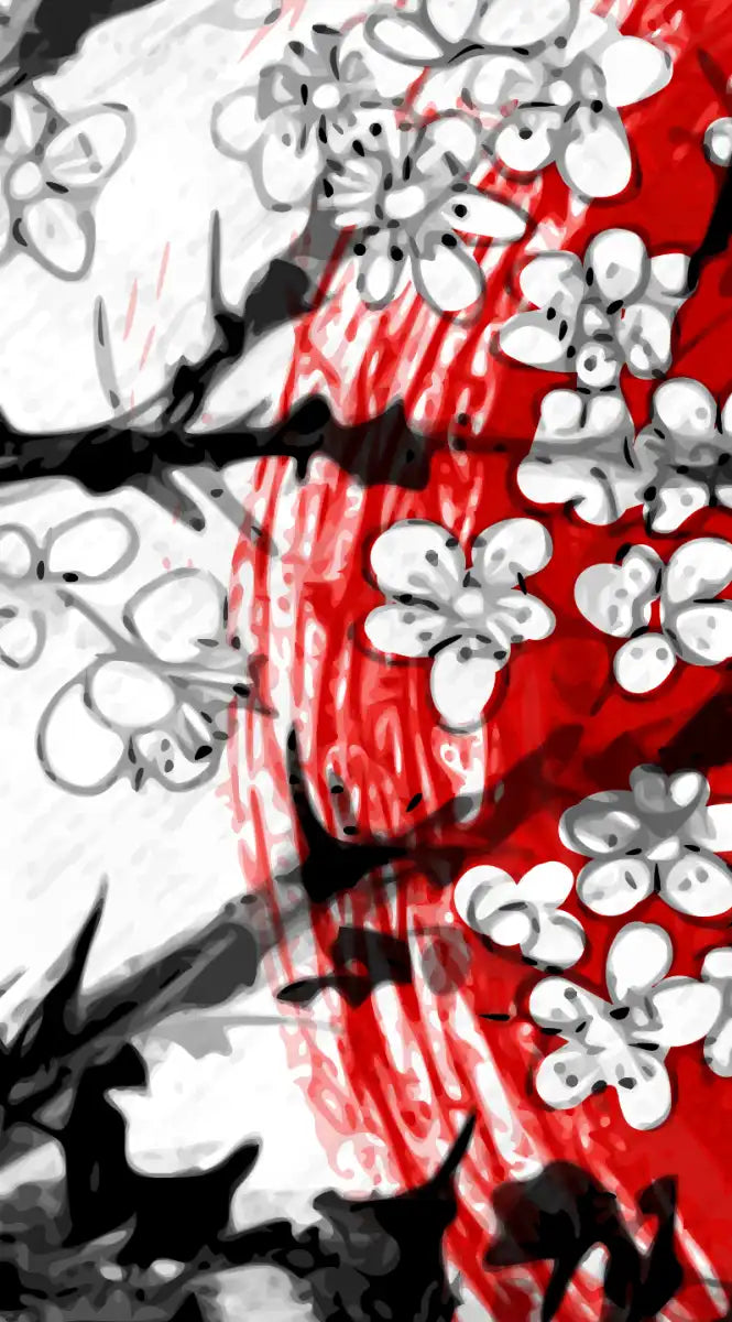 Japan Cherry Blossom Wall Art