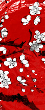 Japan Cherry Blossom Wall Art