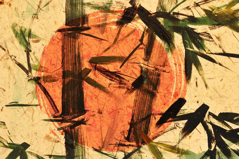 Japanese Abstract Wall Art
