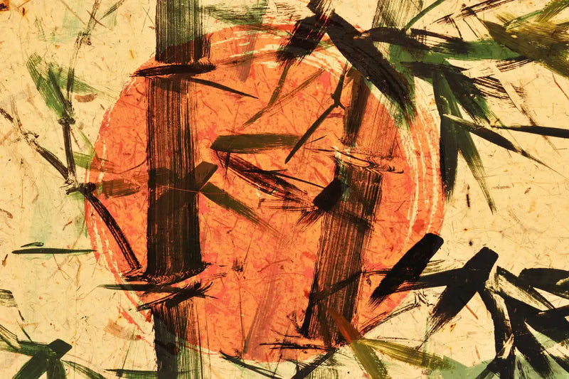 Japanese Abstract Wall Art