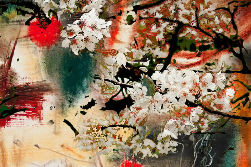 Japanese Flower Wall Art