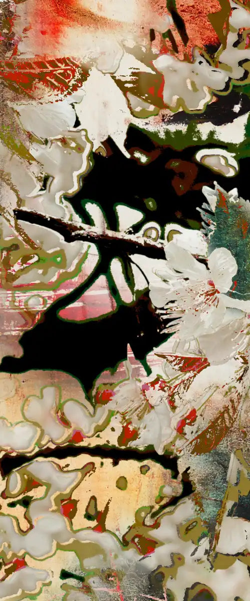 Japanese Flower Wall Art