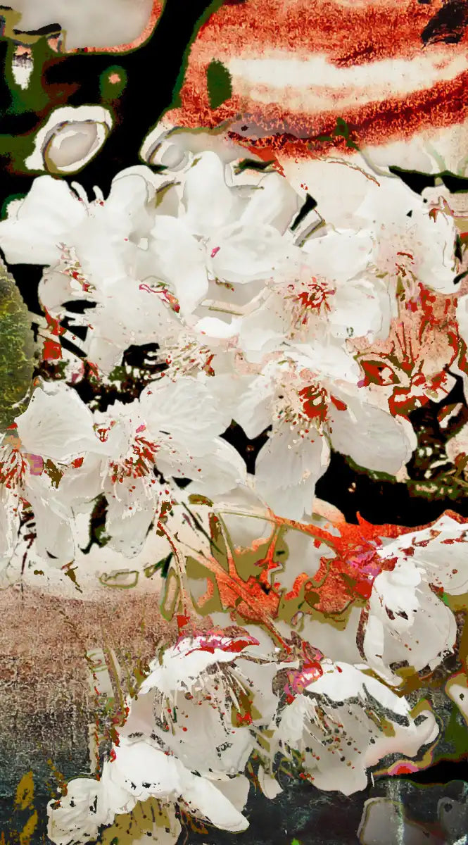 Japanese Flower Wall Art