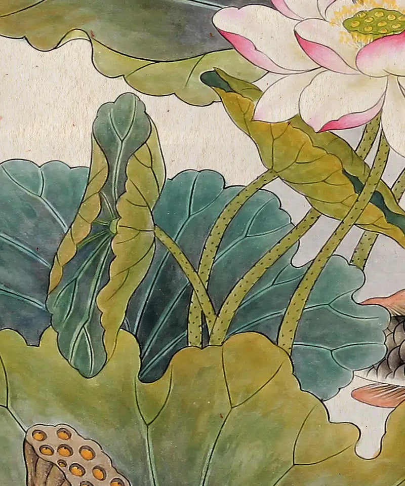Japanese Koi Pond Wall Art