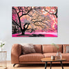 Pink Bloom Claw Trees Wall Art