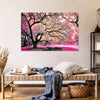 Pink Bloom Claw Trees Wall Art
