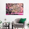 Pink Bloom Claw Trees Wall Art