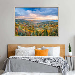 Smoky Mountains At Fall Wall Art