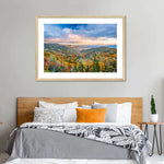 Smoky Mountains At Fall Wall Art