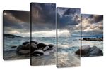Sunlit Lake Tahoe Wall Art