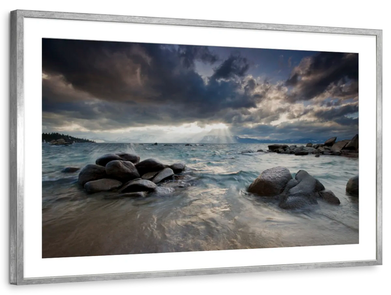 Sunlit Lake Tahoe Wall Art