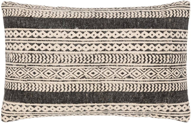 Sarleinsbach Black Pillow Cover