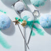 Shell cocktail picks