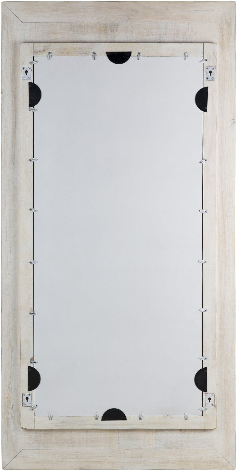 Glinden Traditional White Wall Mirror