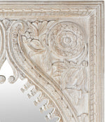 Glinden Traditional White Wall Mirror