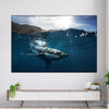 Shark Sunshine Wall Art