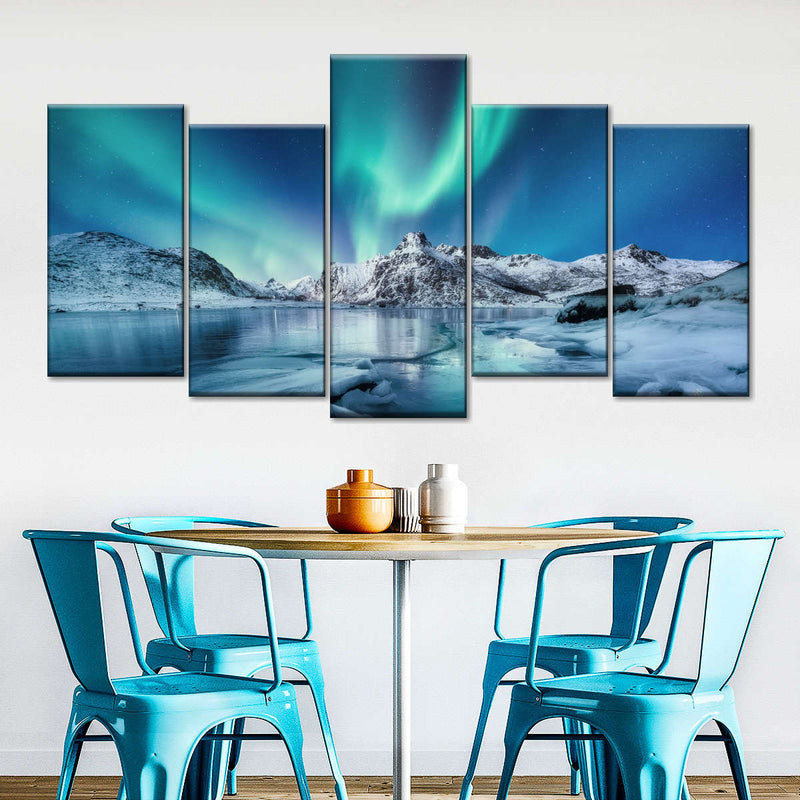 Radiant Northern Lights Wall Art