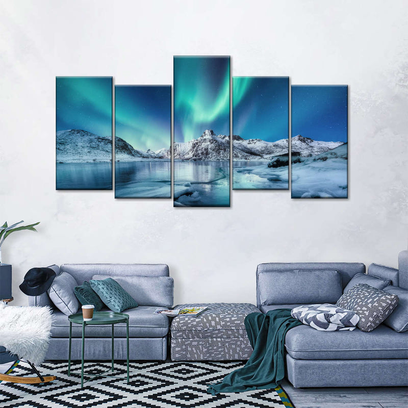 Radiant Northern Lights Wall Art
