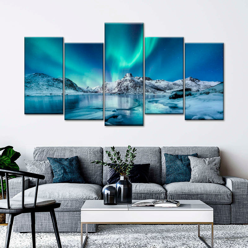 Radiant Northern Lights Wall Art