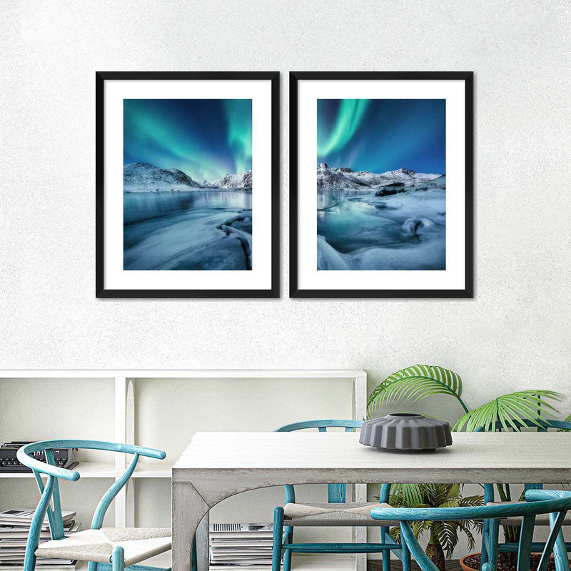 Radiant Northern Lights Wall Art