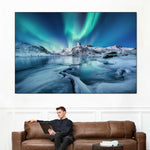 Radiant Northern Lights Wall Art