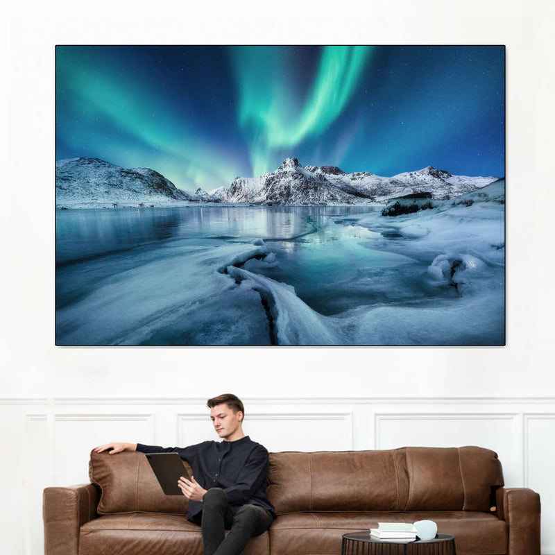 Radiant Northern Lights Wall Art