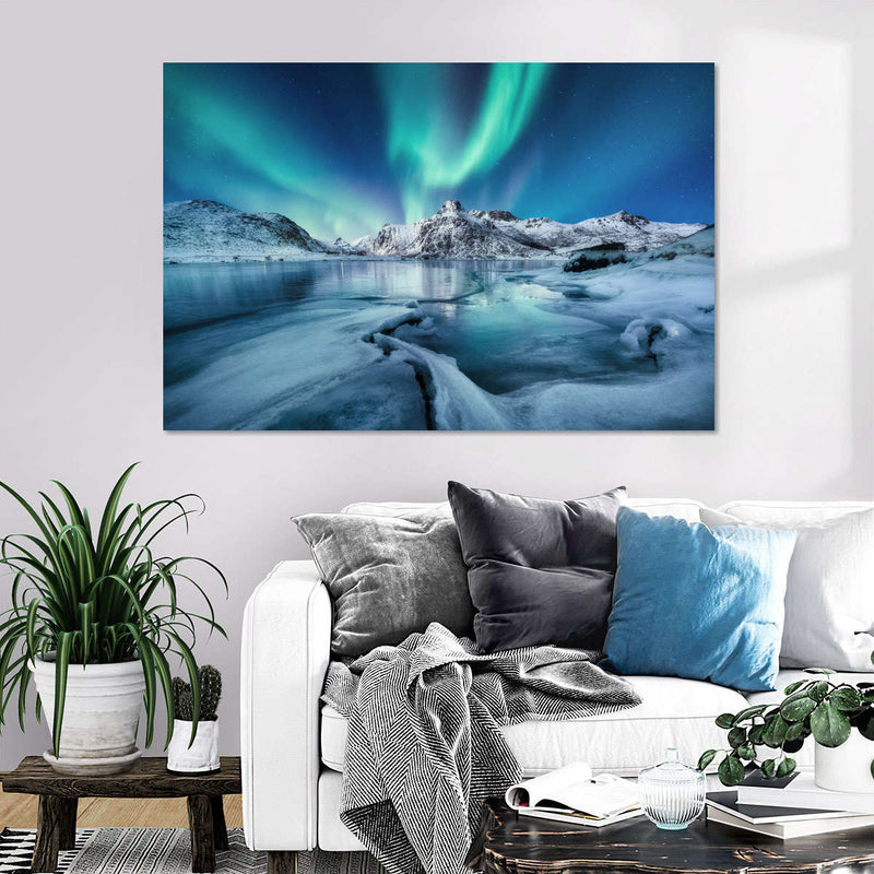 Radiant Northern Lights Wall Art